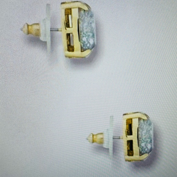 Kate Spade Iridescent Square Earrings - Picture 2 of 3